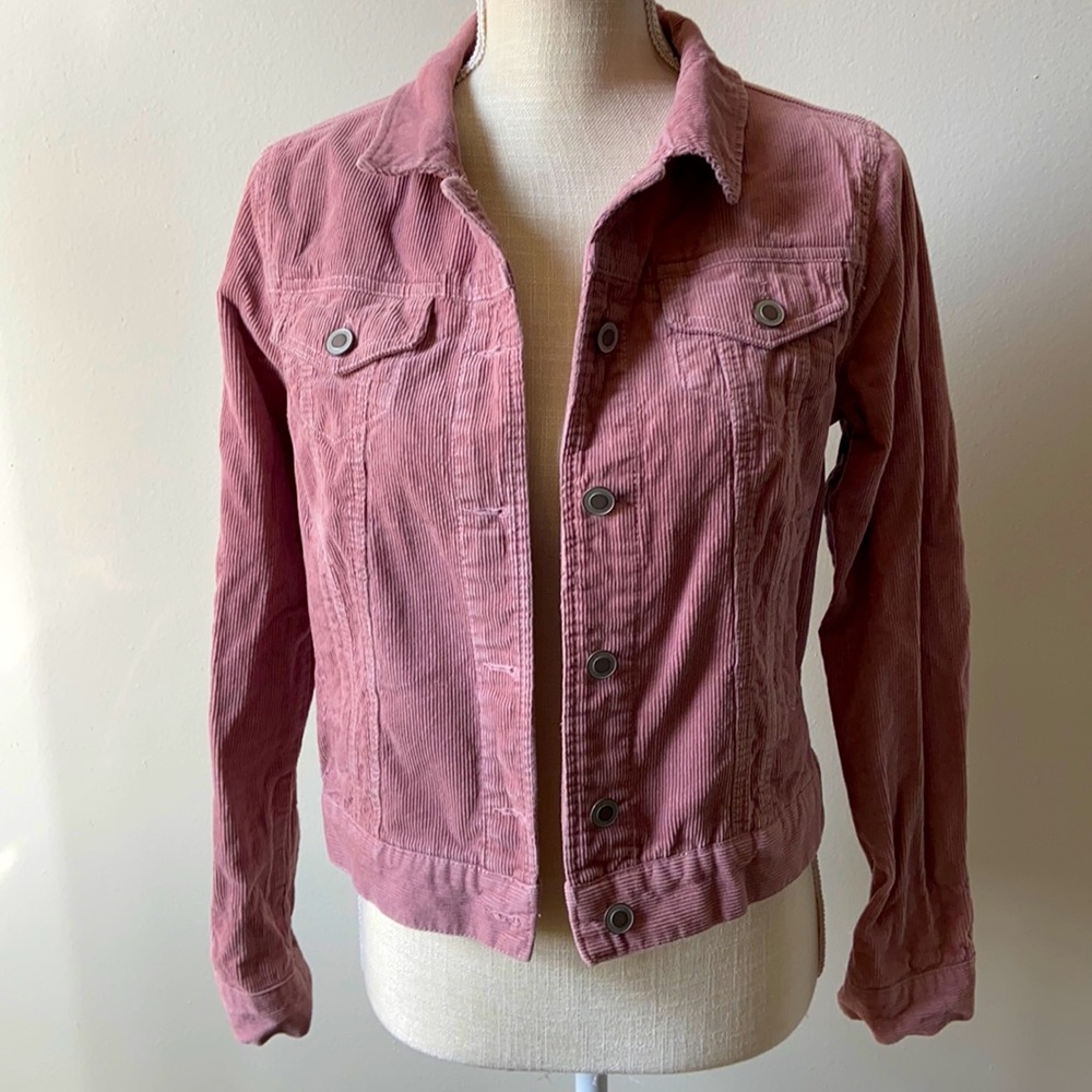 Pink Corduroy Jacket